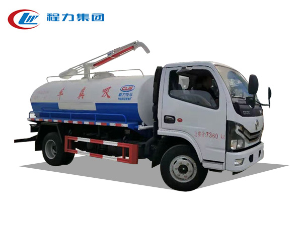 國六東風5方吸糞車